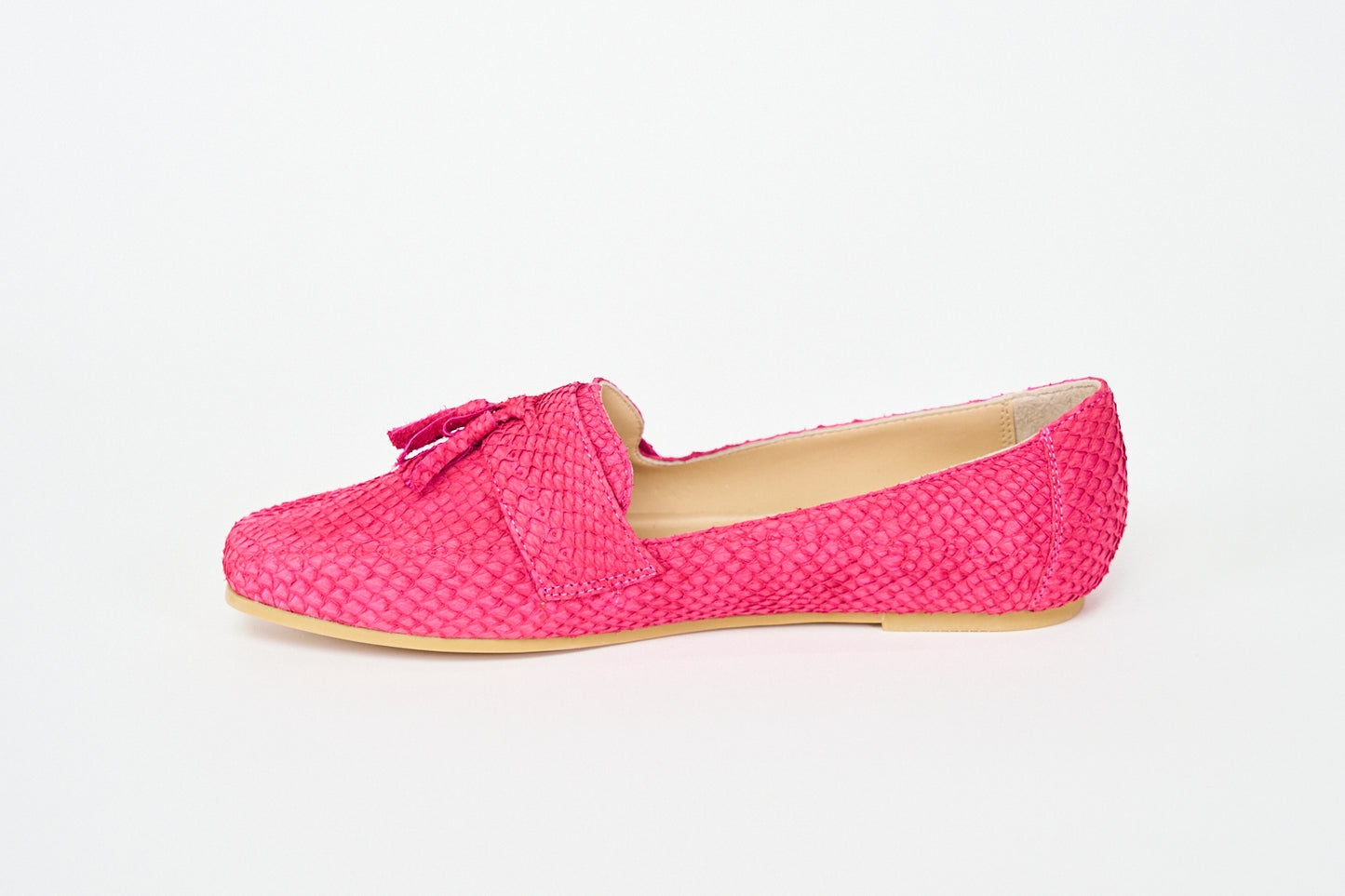 Tassel Sailing Loafer - Hibiscus
