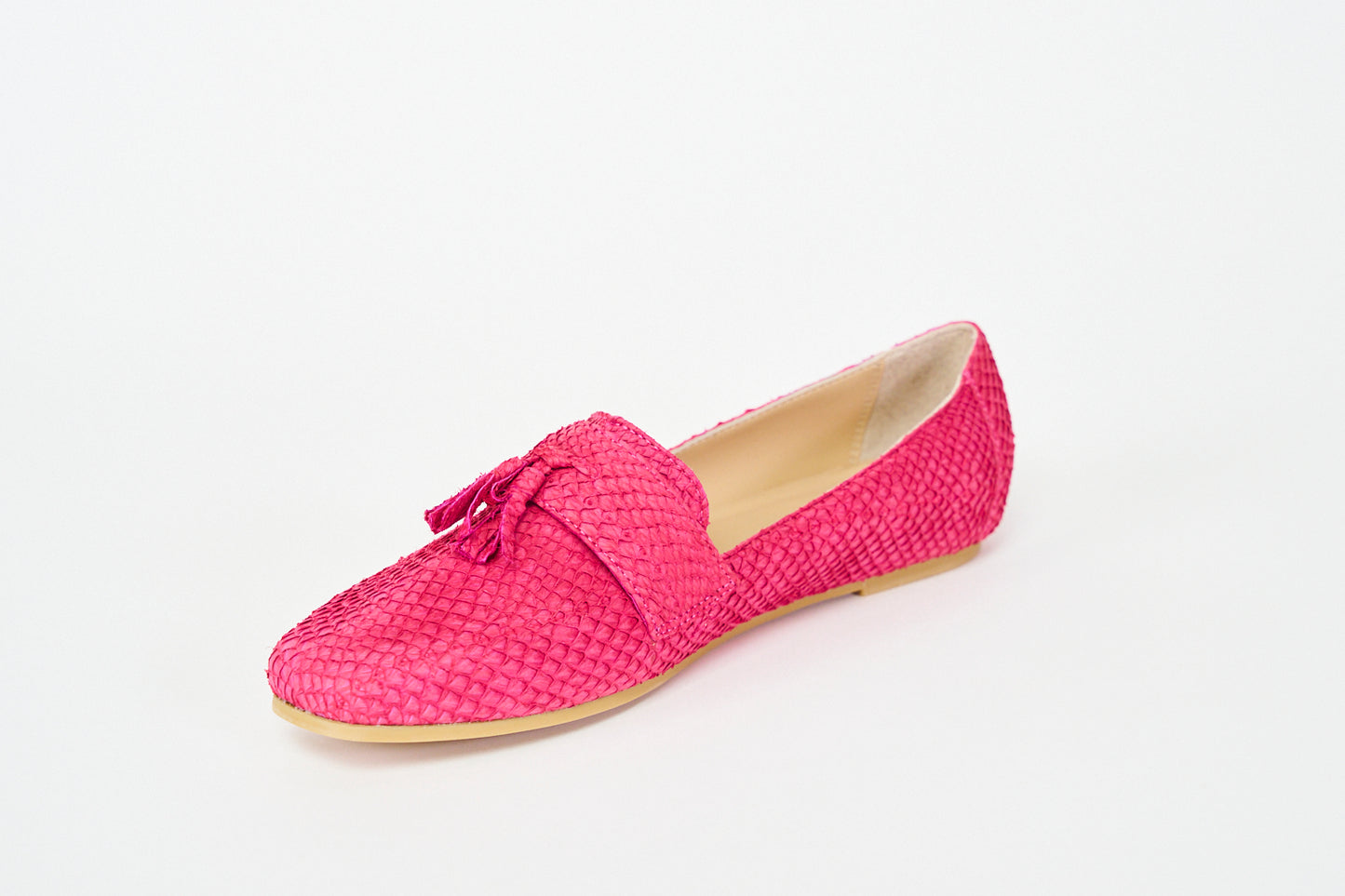 Tassel Sailing Loafer - Hibiscus