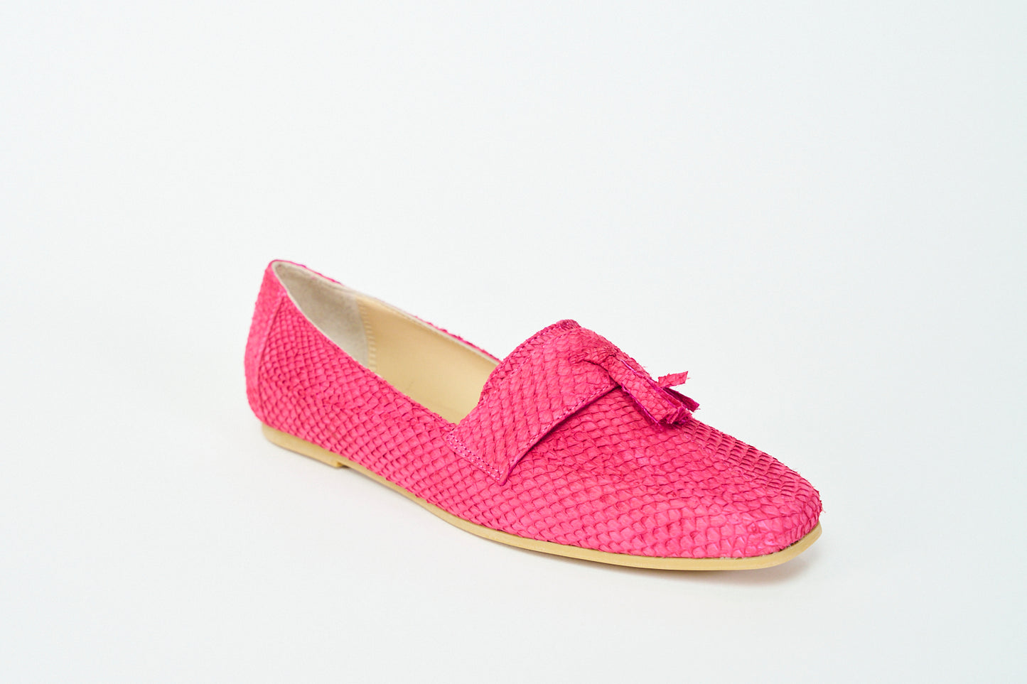 Tassel Sailing Loafer - Hibiscus