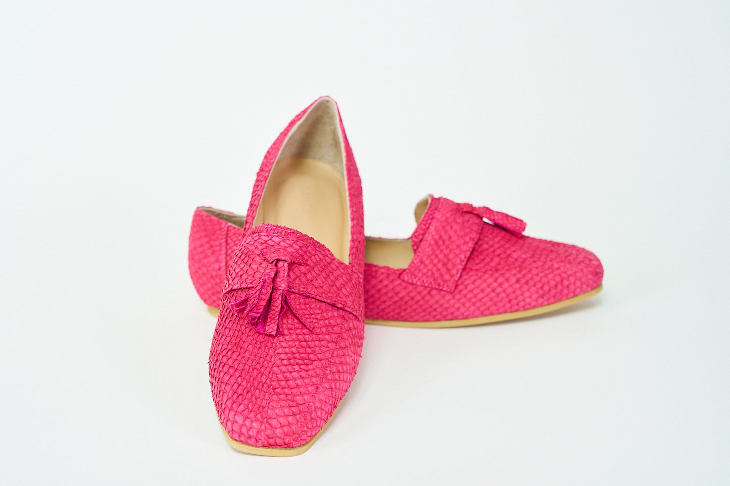Tassel Sailing Loafer - Hibiscus