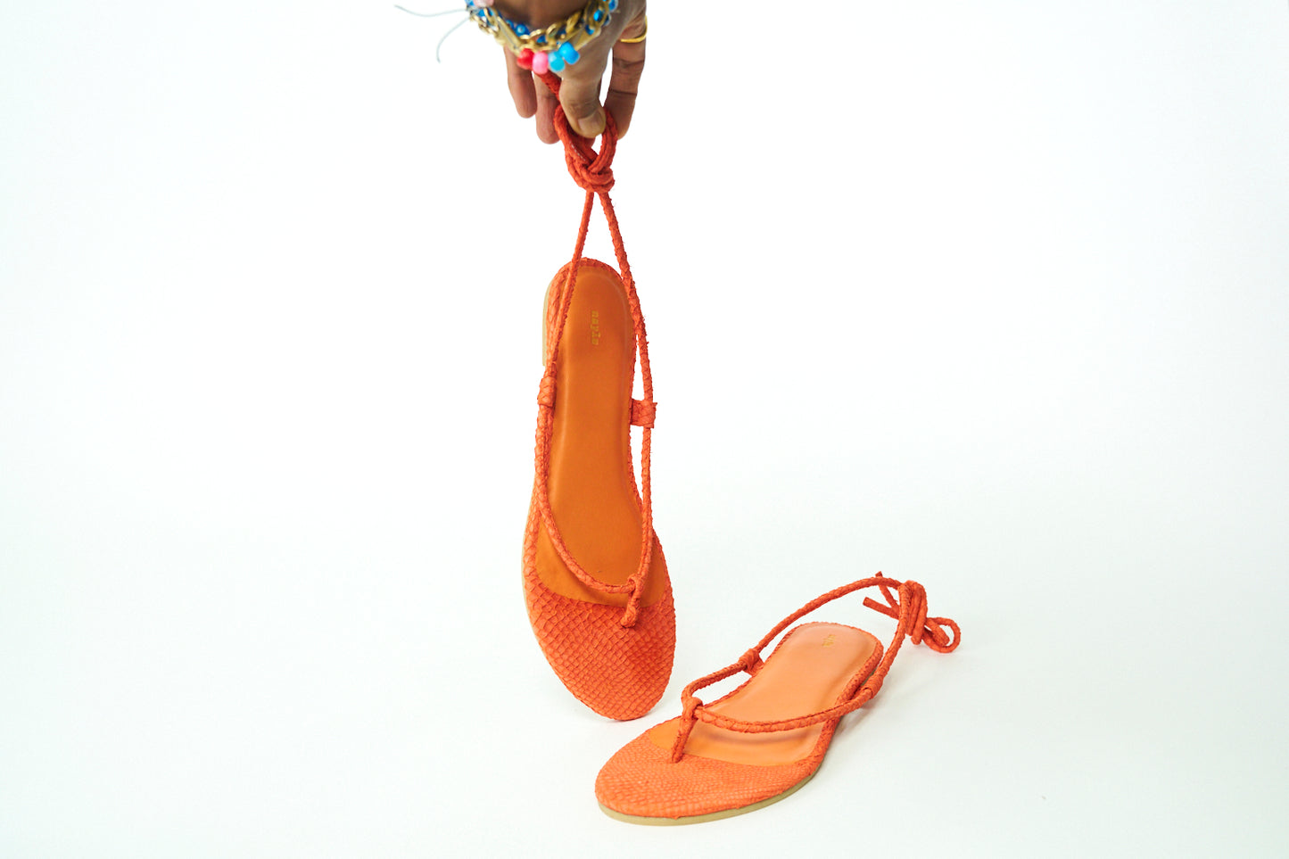 Soft Tie Sandal - Ackee Party