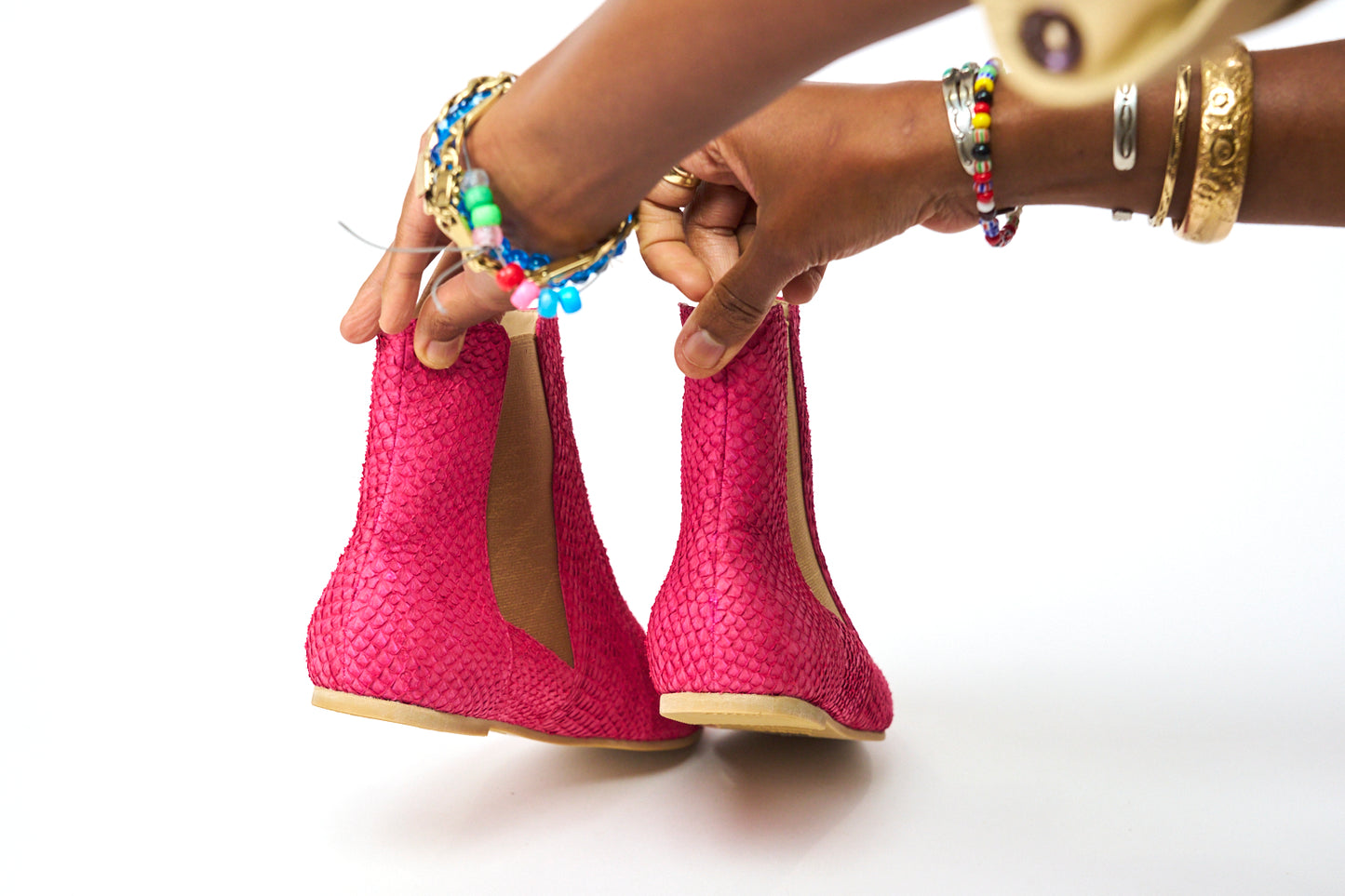 Dainty Chelsea Boot - Hibiscus